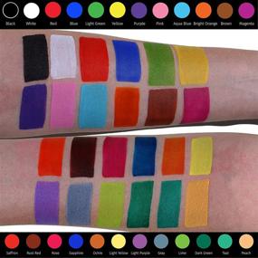 img 2 attached to 🎨 Bo Buggles Professional Pink 32g Face Paint: Vibrant Classic Colors, Long Lasting & Water Activated!