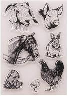 animal rabbit chicken decoration scrapbooking logo