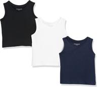 top-quality boys' 5 pack tank collection by amazon essentials in boys' clothing: a must-have for every youngster! logo