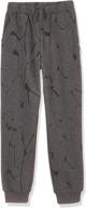 👖 charcoal kid nation sweatpants for boys' clothing in pants logo