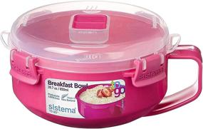 img 1 attached to 🥣 Sistema Microwave Breakfast Bowl Review: 850ml, Colors May Vary - Is It Worth the Hype?