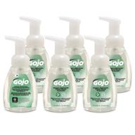 gojo green certified foam hand cleaner: ecologo certified, 7.5 fl oz soap pump bottles (pack of 6) - 5715-06 logo