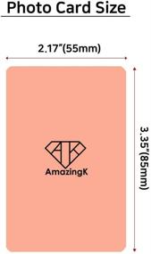 img 2 attached to Набор официальных фотокарточек AmazingK в новой упаковке_2 шт.