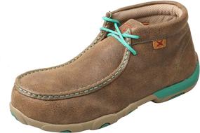 img 4 attached to 👢 Women's Alloy Toe Boot - Twisted X Boots Driving Mocs