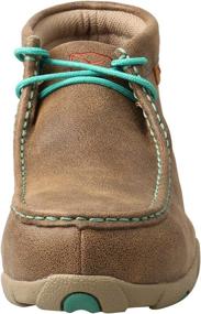 img 1 attached to 👢 Women's Alloy Toe Boot - Twisted X Boots Driving Mocs