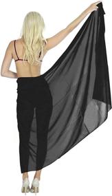 img 1 attached to 👙 Chiffon Swimsuit Cover-Up by Ekouaer - Women's Clothing for Swimsuits & Cover-Ups