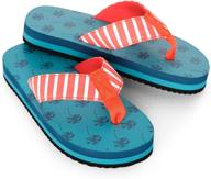 👣 sandals for boys: hatley boys' large size flops in children's footwear logo