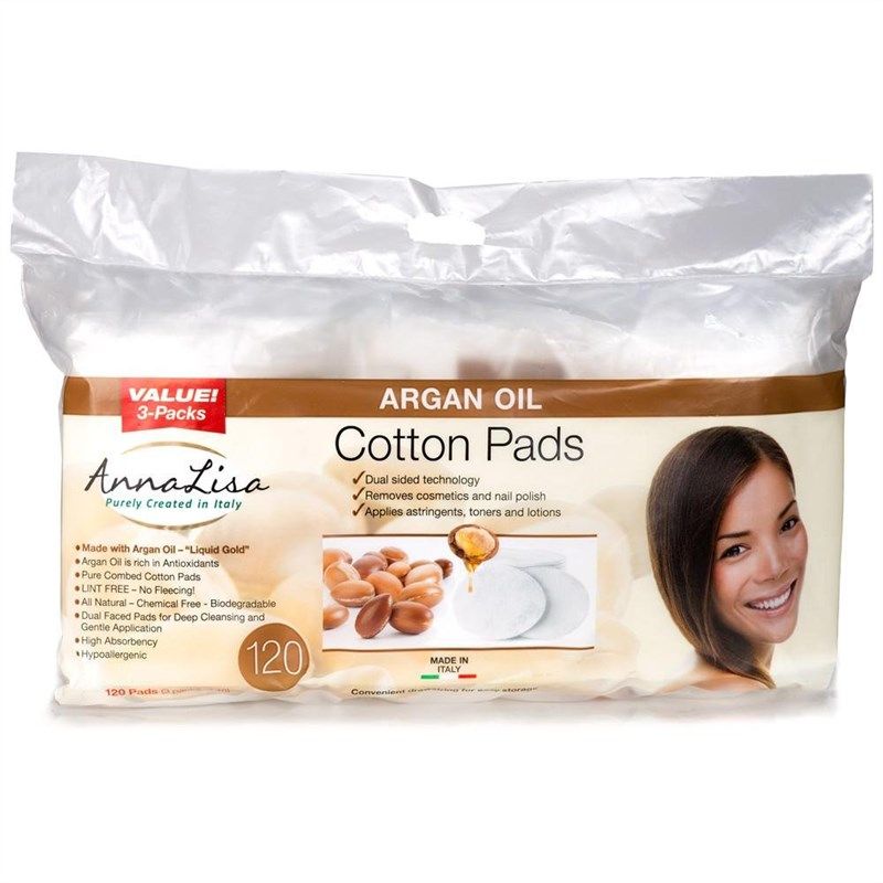 annalisa 120 piece cleansing hypoallergenic absorbing tools & accessories 로고