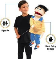 bobby peach ventriloquist style puppet logo