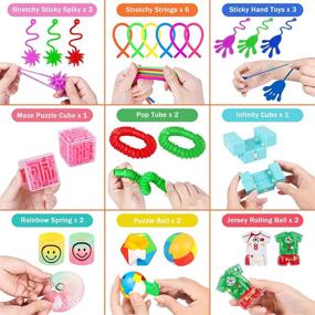 img 2 attached to 🧩 JEMSHE Fidget Set Toys for Adults with Anxiety, Classroom Anti-Stress Tools