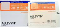 🩹 smith nephew allevyn adhesive foam dressing 5x5 - box of 10 for effective wound healing логотип