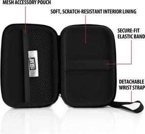 img 2 attached to USA Gear Hard Protective Thermal Imager Case - Compatible with FLIR C5, C3, C2, Seek Reveal & More - Geometric Design