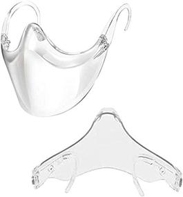 img 1 attached to Transparent_Face_Mask Upgraded Breathable Reusable Bandanas