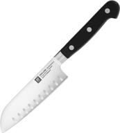 🔪zwilling j.a. henckels professional s китайский поварской нож santoku 5 дюймов - лезвие из высококачественной нержавеющей стали в элегантном черном исполнении логотип