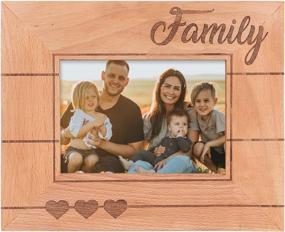 img 4 attached to GSM Brands Family Wooden Picture