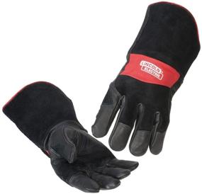 img 4 attached to 🧤 Lincoln Electric Premium Leather MIG Stick Welding Gloves - Heat Resistant & Durable, Size Large (K2980-L)