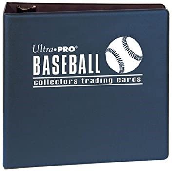 ultrapro 3 blue baseball album logo