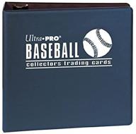 представляется альбом ultrapro 3" blue baseball: последний сборщик для коллекционеров логотип
