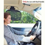 tfy car sunshade – interior roof handle for sun protection and glare reduction, enhancing comfort for both driver and passengers logo