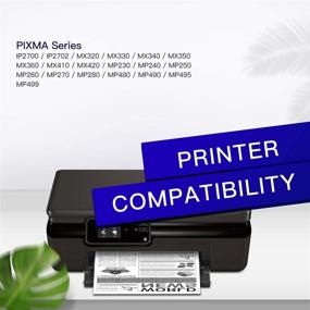 img 2 attached to 🖨️ GPC Image Remanufactured Canon 210XL PG-210XL Ink Cartridge Replacement - Compatible with PIMAX IP2702 IP2700 MP280 MP230 MX320 MX410 MP230 MX350 MP250 MP490 MX360 MX420 MP270 - 2 Black Pack