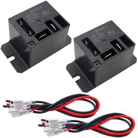 img 4 attached to 🔌 Tnisesm Mounting Connect Terminals HF105F 4 AC120V 8X: Reliable Electrical Connection Solution