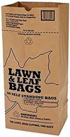 🛍️ duro bags 21089 2-ply garbax lawn and leaf bag - heavy-duty kraft paper, 50 lb capacity, pack of 5 logo