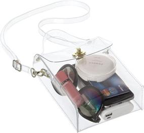 img 2 attached to AOCINA Crossbody Stadium Approved Clear Horizontal Women's Handbags & Wallets
