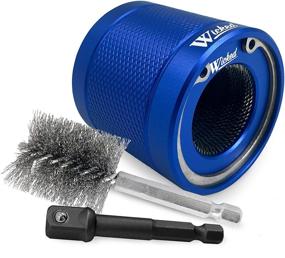 img 4 attached to 🔧 Superior Performance WICKED 1’’ Copper Tube Pipe Cleaning Brush Kit: A Robust, All-Metal Professional Plumber's Tool for Heavy-Duty Construction Grade Cleaning with Replaceable Parts