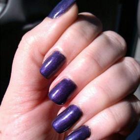 img 1 attached to Sensationail Color Gel Polish Purple