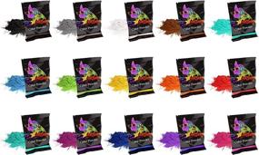 img 4 attached to Holi Powder by Chameleon Colors - 15 Colors 70g - Ideal Packets for Vibrant Color Races, 5k Runs, and Festivals