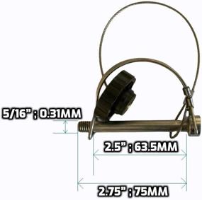 img 3 attached to 🔒 Premium Stainless Steel Round Marine Locking System: Enhancing Security and Durability