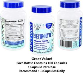 img 3 attached to 🍹 Happy Hour Vitamins Electrolyte Pills: Optimal Hydration & Rapid Recovery Supplement for Dehydration, Muscle Cramping, Performance"