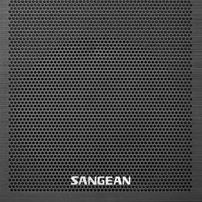 img 1 attached to 📻 Sangean WR-50P FM-RBDS/AM/Bluetooth Wooden Tabletop Stereo Digital Receiver, Black, 14.4X 13.2X 10