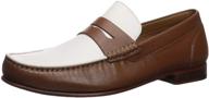 мокасины florsheim beaufort penny white логотип