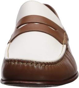 img 3 attached to Florsheim Beaufort Penny Loafer White Men's Shoes for Loafers & Slip-Ons