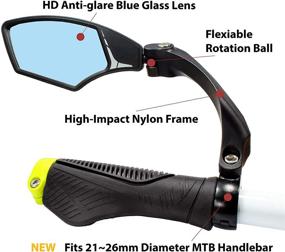 img 3 attached to Прочная ручка Hafny Handlebar Blast Resistant HF MR095 с антибликовым покрытием.