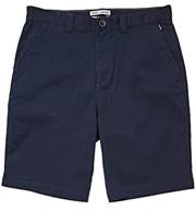 versatile and timeless: billabong classic chino short khaki for boys logo