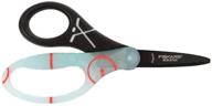 fiskars hockey safety edge pointed scissors logo