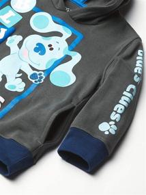 img 1 attached to 📺 Nickelodeon Blue's Clues & You Toddler Boy 3-Piece Athleisure Outfit Bundle Set: Hoodie, T-Shirt, and Jogger Sweatpants –Nick Jr