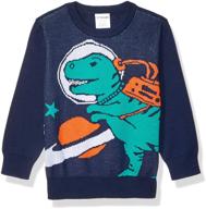 amazon brand pullover sweaters skeleton boys' clothing in sweaters logo