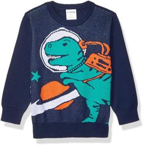img 3 attached to Amazon Brand Pullover Sweaters Skeleton Boys' Clothing in Sweaters