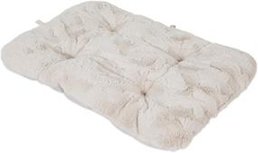 img 3 attached to 🛏️ Snoozzy Cream Plush Mat - 23x16 Inch