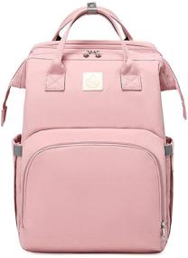 img 1 attached to 🎒 Naturals Infinity Diaper Bag with Changing Station - Large & Trendy Backpack for Moms - Stroller Straps, Storage Pockets & Compartments for Baby Essentials - Foldable Travel Diaper Bag - Enhanced SEO