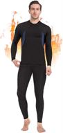 mancyfit thermal underwear compression running logo