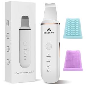 img 4 attached to 🧖 Ultimate Skin Scrubber: Blackhead Remover & Pore Cleaner with 4 Modes for Deep Cleansing and Facial Beauty Lifting - Includes Two Silicone Cases