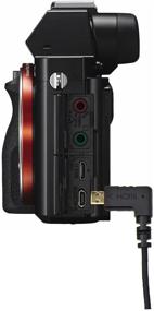 img 1 attached to 🔌 CMR UltraFlex 31-дюймовый кабель Micro Right Angle HDMI Male к стандартному HDMI Male. Тонкий 90 градусов HDMI кабель. HDMI 2.0