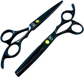 img 3 attached to ✂️ Ultimate Precision: Professional 6 Inch Hair Cutting Shears with Sharp Blades - Rainbow Color, Perfect for Women, Men & Kids - 420c Stainless Steel Barber Scissors for Hairdressers!