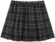 shein womens tartan pleated multicolor women's clothing logo