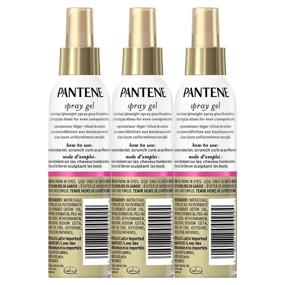 img 3 attached to 💁 Pantene Pro-V Curl Spray Gel - Сохраняет форму и защищает от влаги, тройной набор, 5,7 жидк. унц.