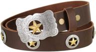 🤠 concho-adorned leather men's accessories with a western ranger theme логотип